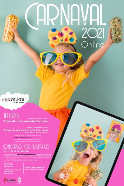 Los Alcázares celebrará un concurso online de disfraces para el carnaval 2021