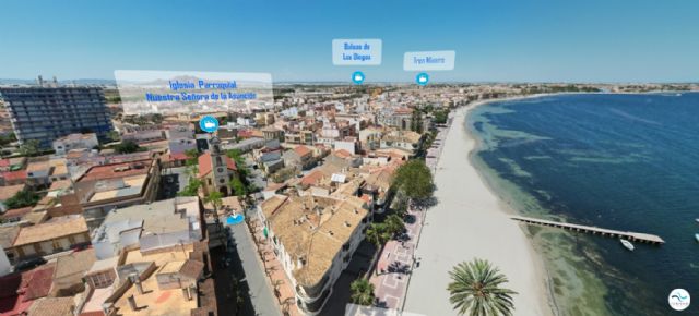 Turismo pone en marcha un Tour Virtual 360° de Los Alcázares