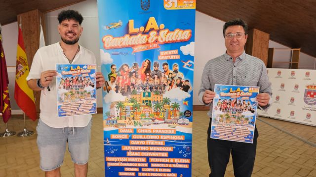 Los Alcázares volverá a convertirse en la capital de la bachata y la salsa con el L.A. Bachata & Salsa Summer Fest 2026