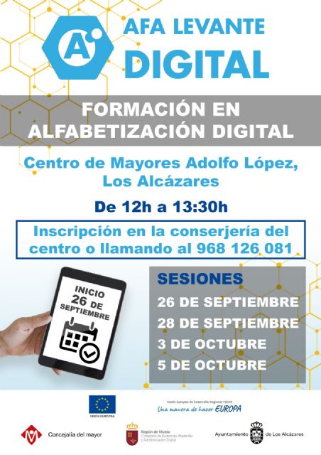 Vuelven los talleres de 'Alfabetización Digital' para ayudar a los mayores a luchar contra la brecha digital