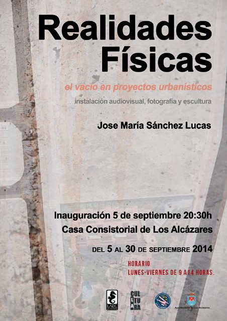La nueva obra de Sanchez Lucas inunda la Casa Consistorial de Los Alcázares con el concepto de 'ruina moderna'