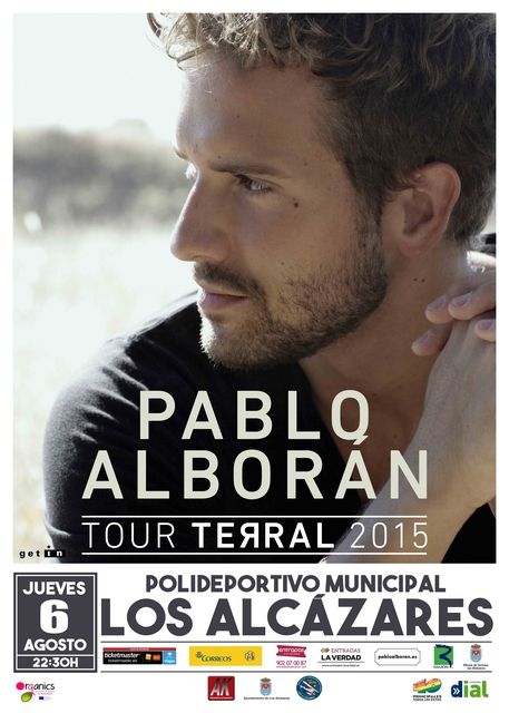 A la venta las entradas para el concierto de Pablo Alborán en Los Alcázares