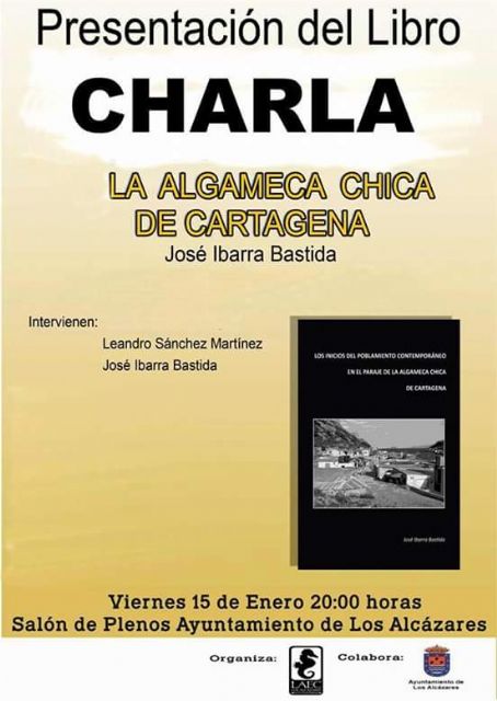 Presentación de 'La Algameca Chica de Cartagena' dentro del Ciclo de charlas de Los Alcázares Eco-Cultural