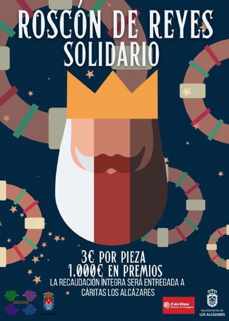Un gran roscón solidario repartirá 1.000 euros de premios en Los Alcázares