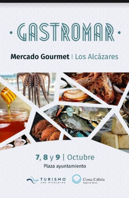 Del 7 al 9 de octubre Los Alcázares acogerá su primera edición de la Feria Gastronómica 'Gastromar'