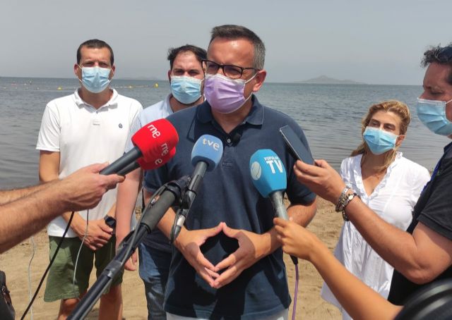 Diego Conesa: 'El responsable directo del ecocidio del Mar Menor es el Partido Popular, que lleva 25 años mirando hacia otro lado'