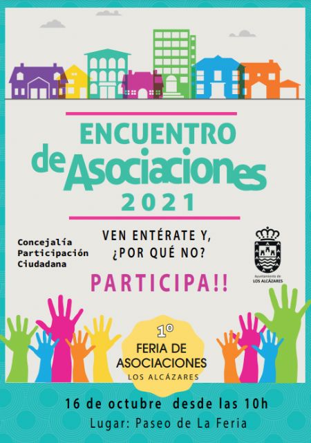 La 1ª teniente-alcalde y el concejal de Participación Ciudadana inauguran la I Feria de Asociaciones de Los Alcázares