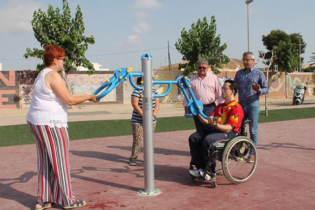 El PP de Los Alcázares impulsa los circuitos de gerontogimnasia para personas con movilidad reducida