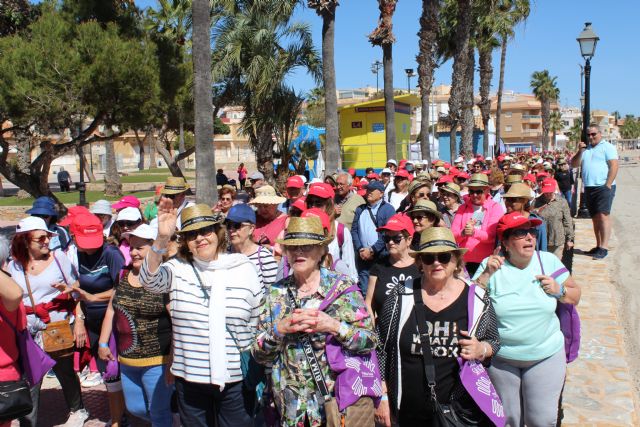Caminata Saludable en Los Alcázares dentro de los actos del 60° Aniversario de THADERCONSUMO
